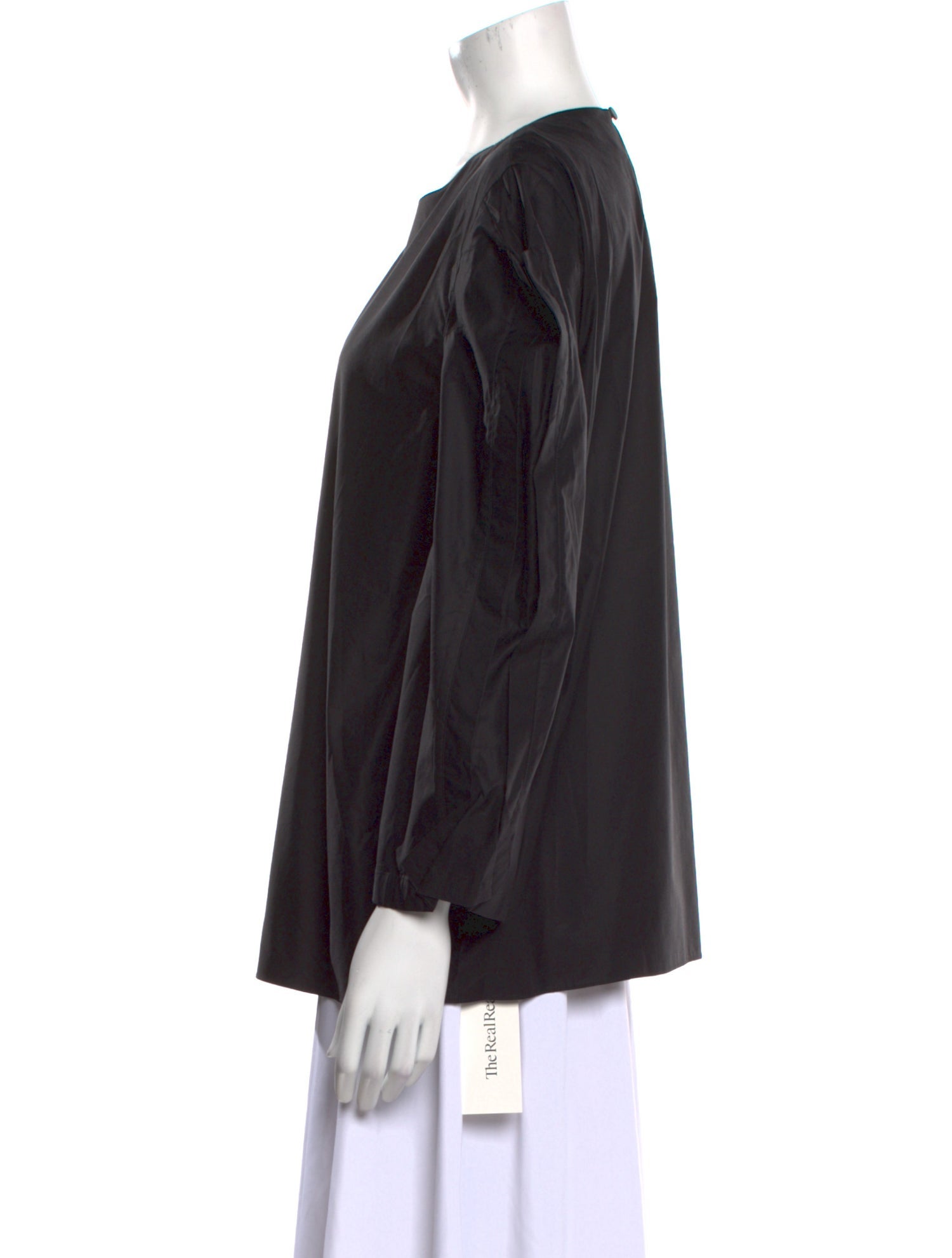 Tibi Crew Neck Three-Quarter Sleeve Blouse w/ Tags