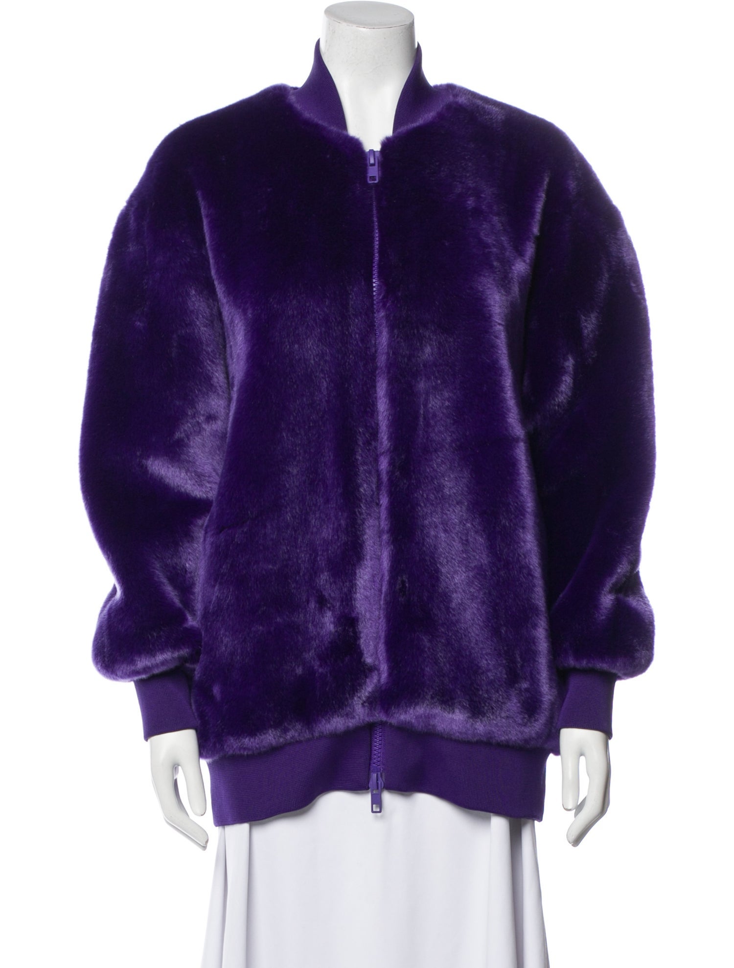 Tibi Faux Fur Faux Fur Jacket