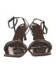 Tibi Patent Leather Sandals