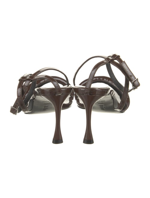 Tibi Patent Leather Sandals