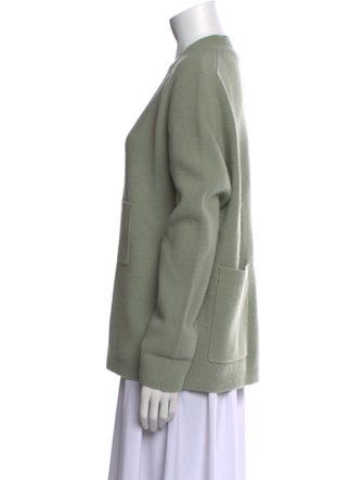 Tibi Lambswool V-Neck Sweater