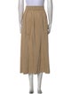 Tibi Pleated Accents Midi Length Skirt