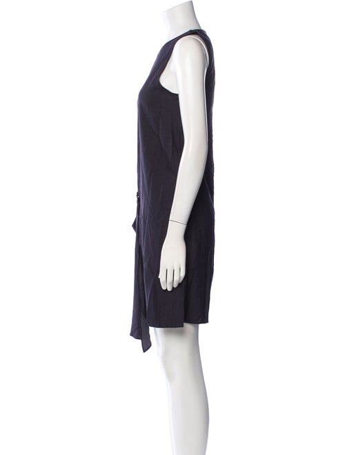 Tibi Scoop Neck Knee-Length Dress