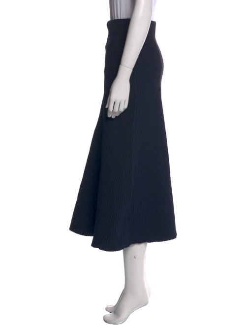 Tibi Striped Midi Length Skirt