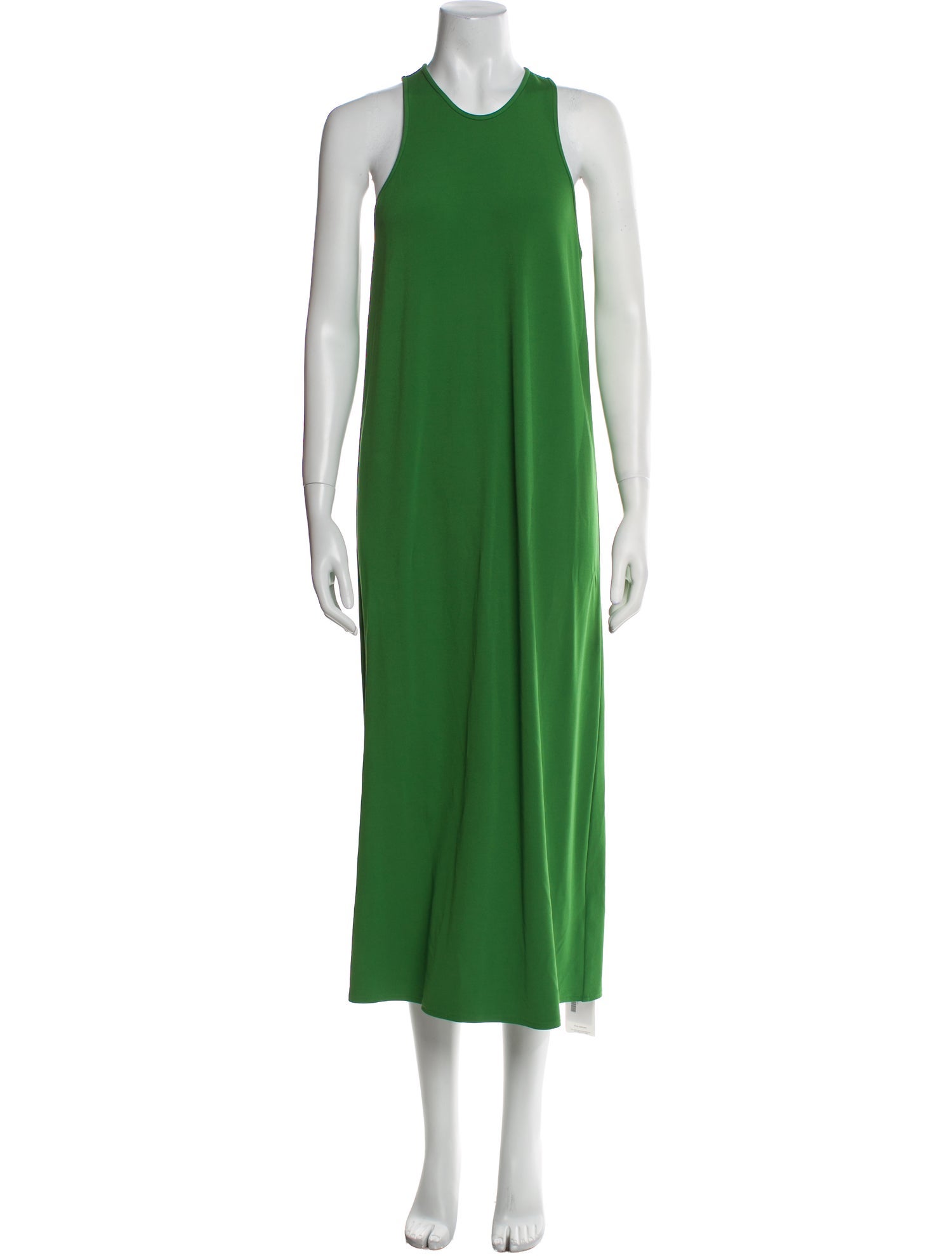 Tibi Crew Neck Long Dress