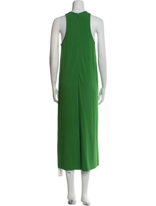 Tibi Crew Neck Long Dress