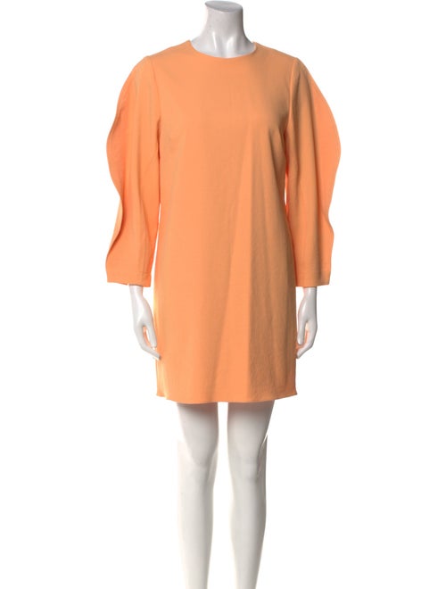 Tibi Crew Neck Mini Dress
