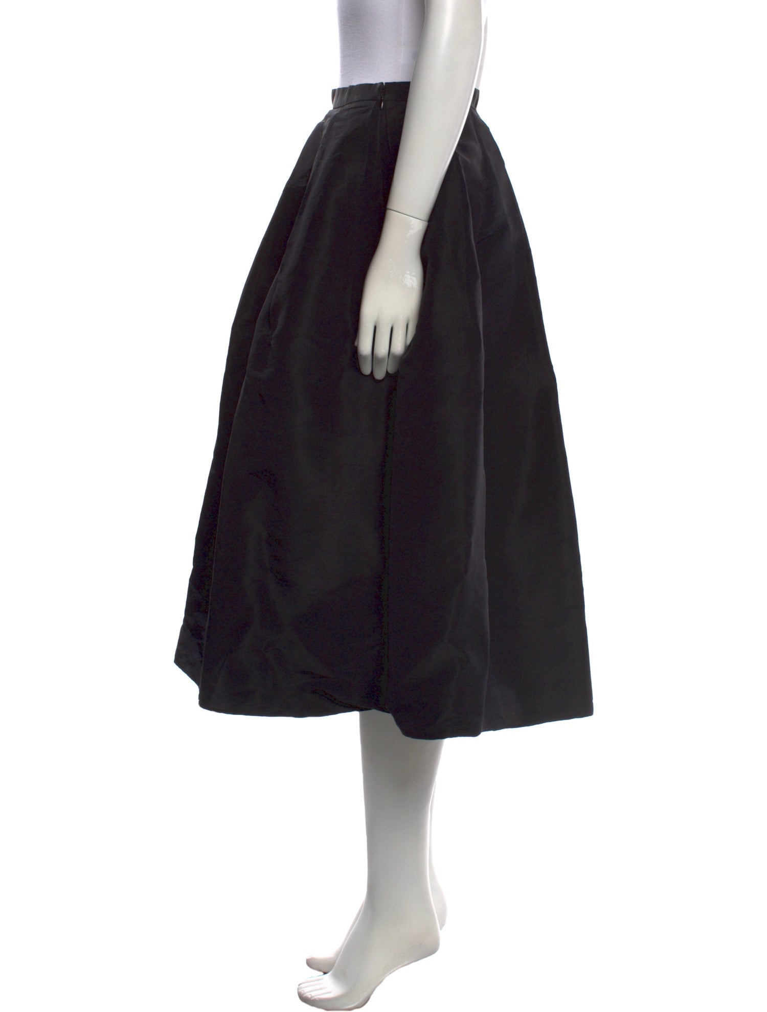 Tibi Silk Midi Length Skirt