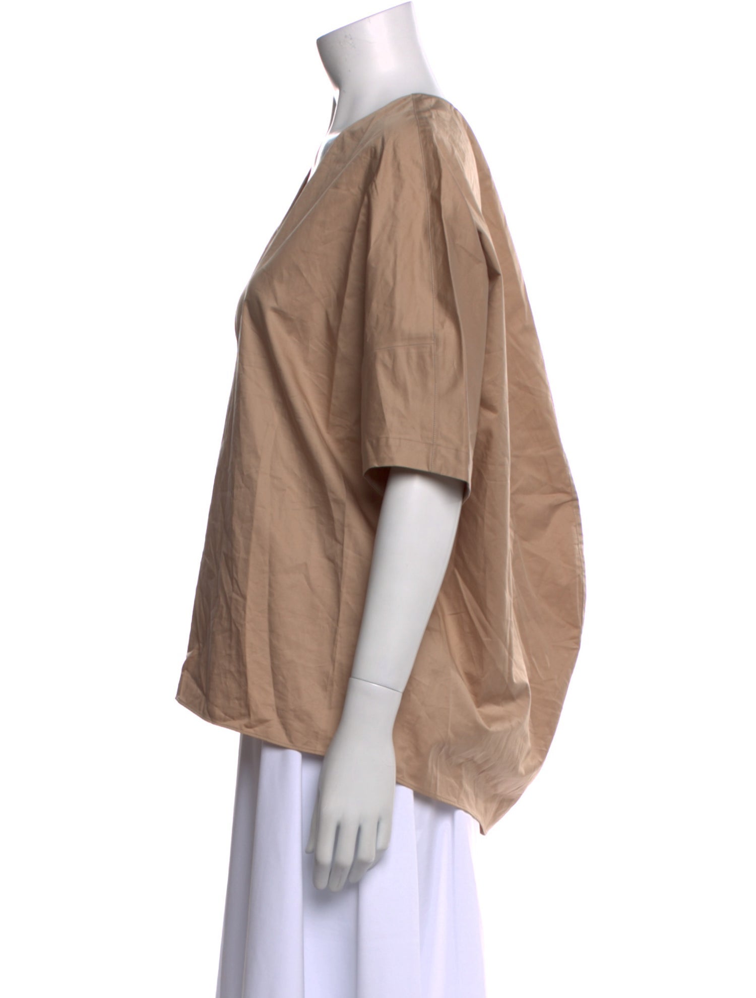 Tibi V-Neck Short Sleeve Top w/ Tags