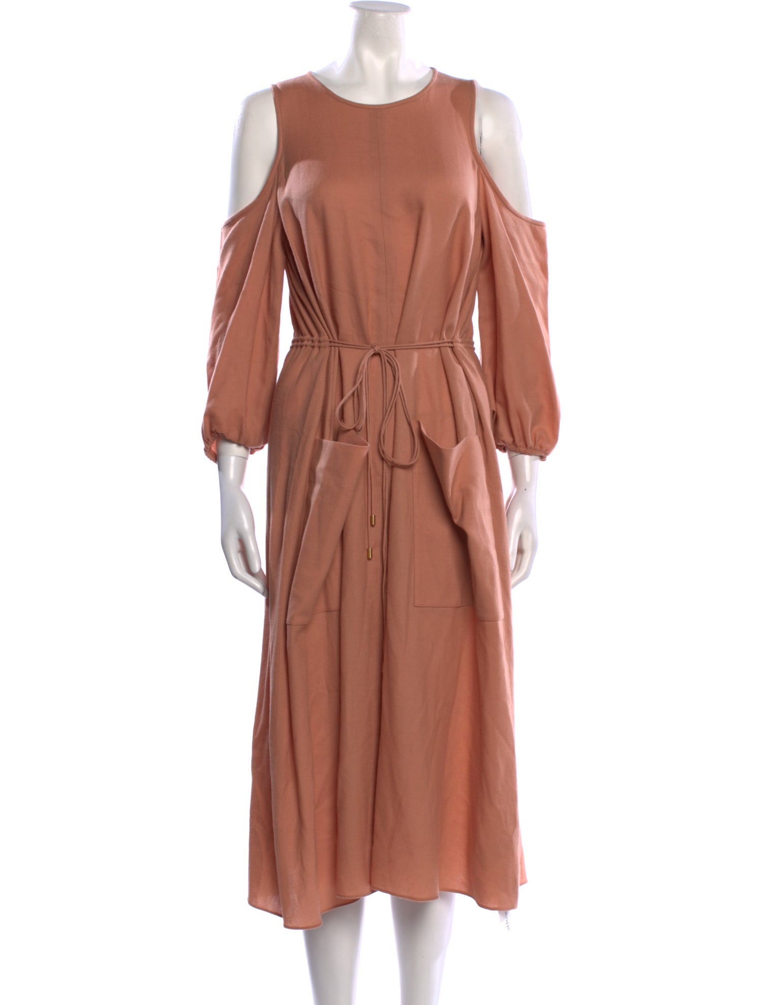 Tibi Wool Midi Length Dress