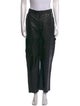 Tibi Leather Wide Leg Pants