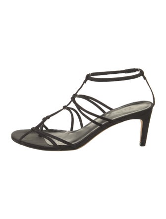 Tibi Satin Slingback Sandals