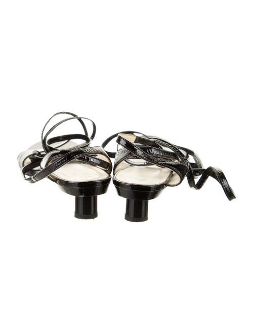 Tibi Patent Leather Sandals