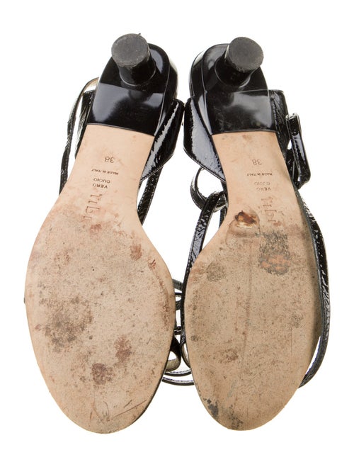 Tibi Patent Leather Sandals