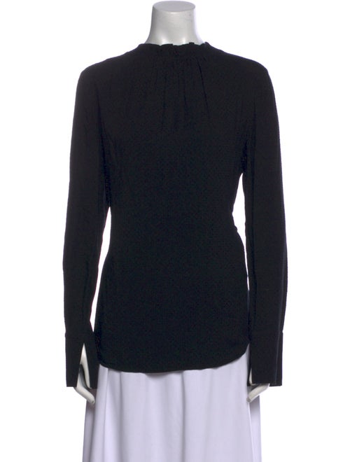 Tibi Crew Neck Long Sleeve Tunic