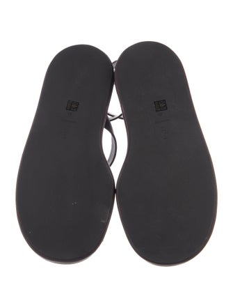 Tibi Leather Slingback Sandals