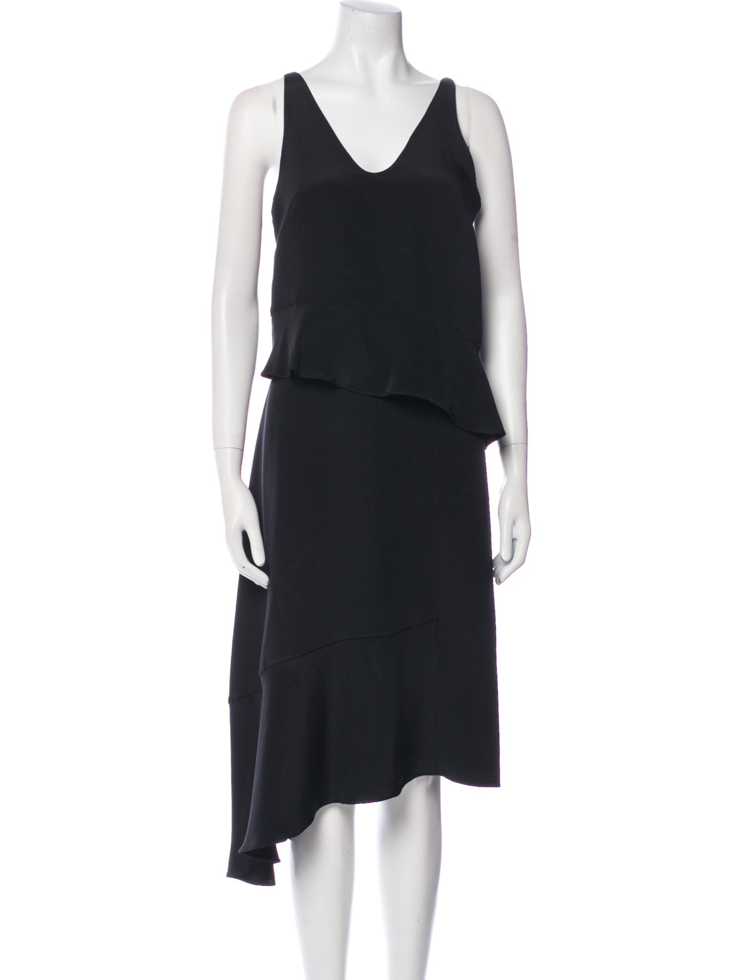 Tibi Silk Midi Length Dress