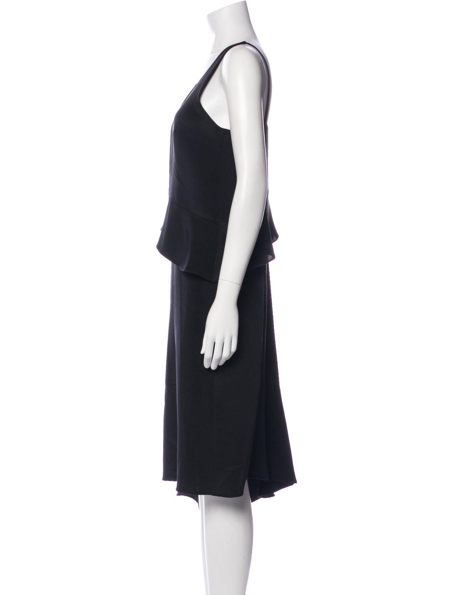 Tibi Silk Midi Length Dress