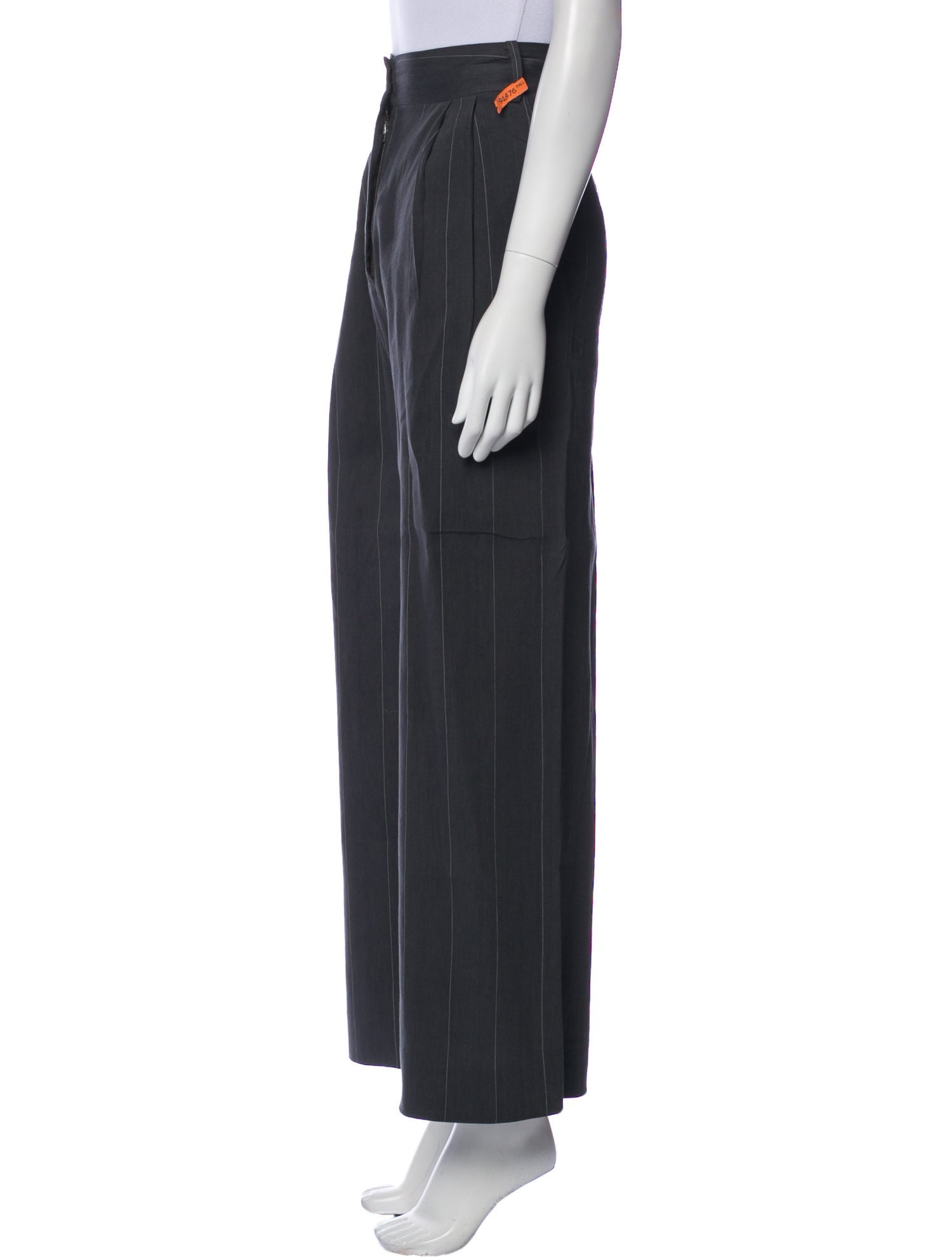 Tibi Linen Wide Leg Pants