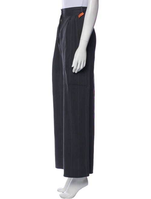 Tibi Linen Wide Leg Pants
