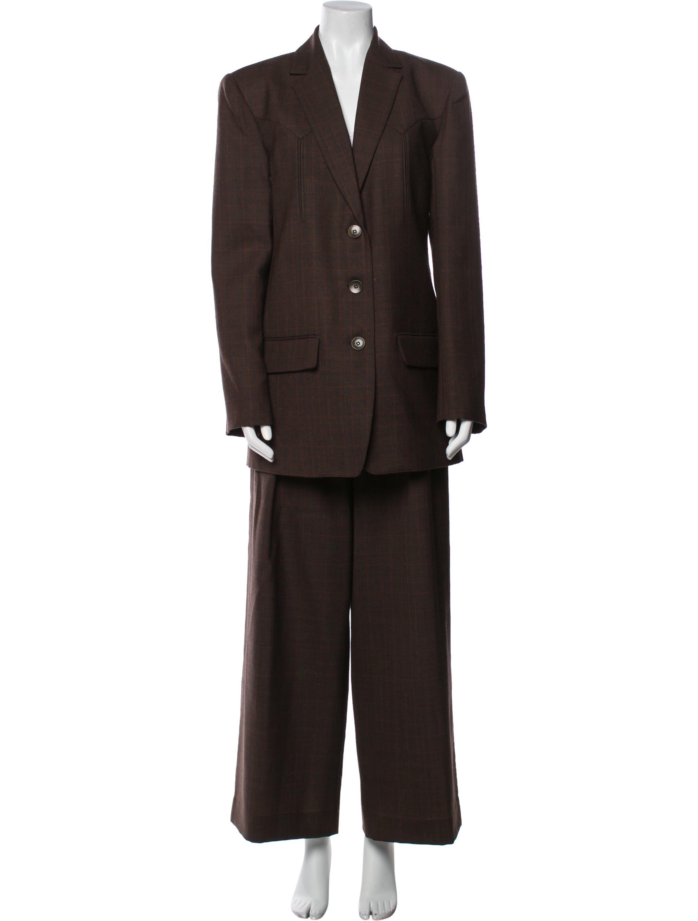 Tibi Virgin Wool Pantsuit