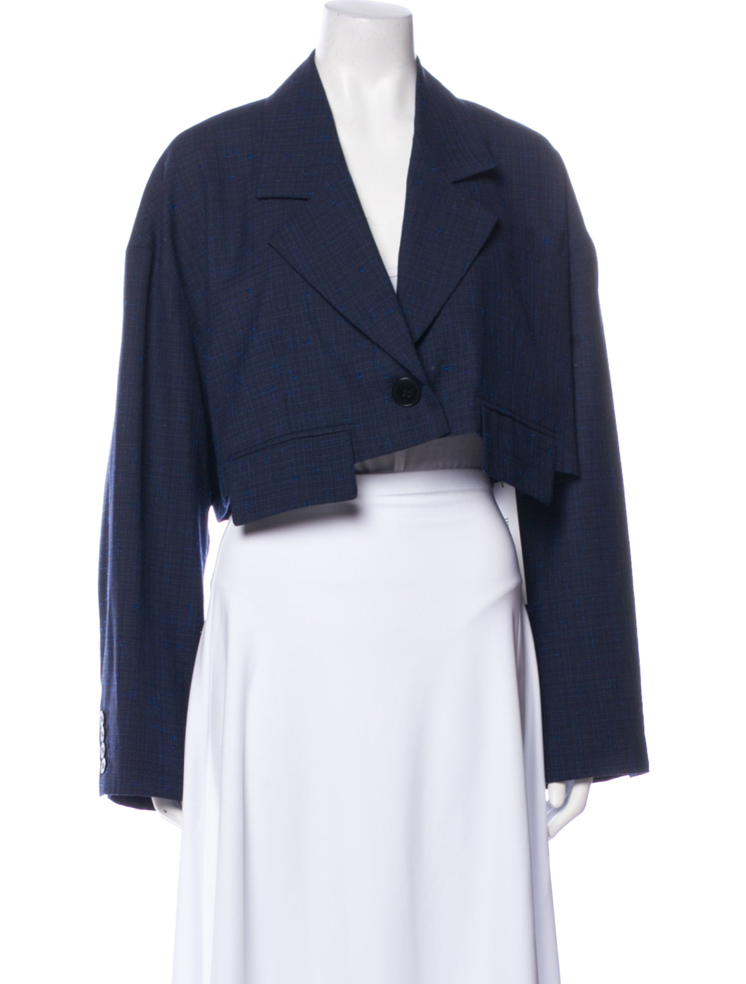 Tibi Virgin Wool Denim Jacket