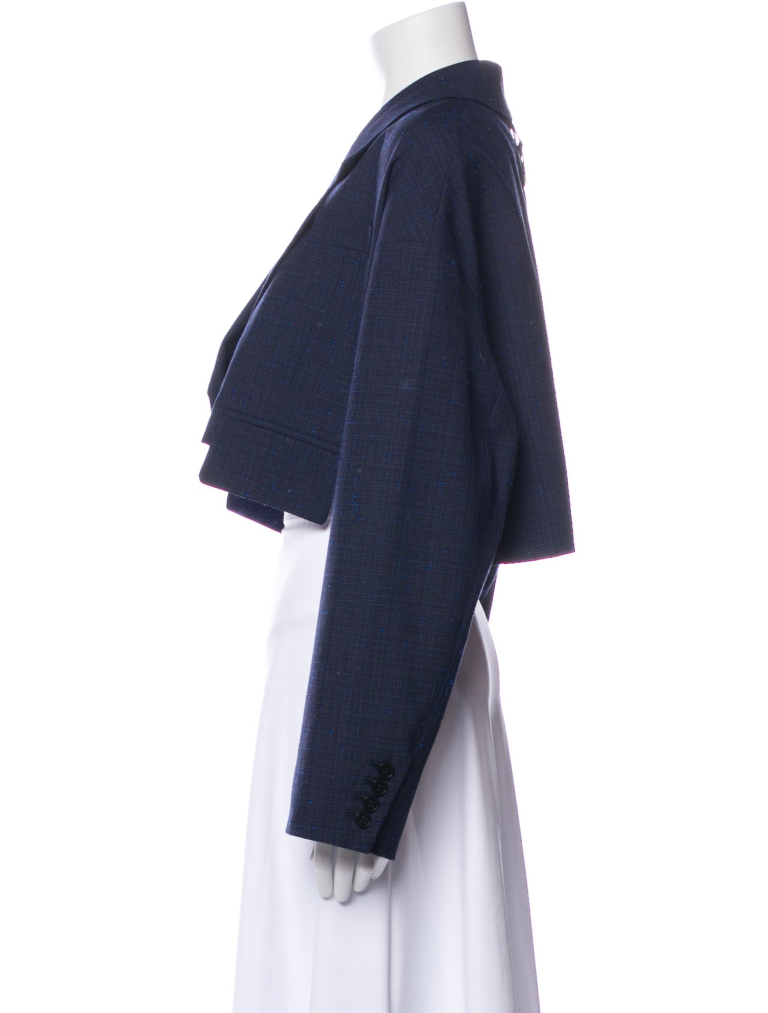 Tibi Virgin Wool Denim Jacket