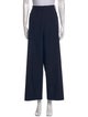Tibi Virgin Wool Wide Leg Pants