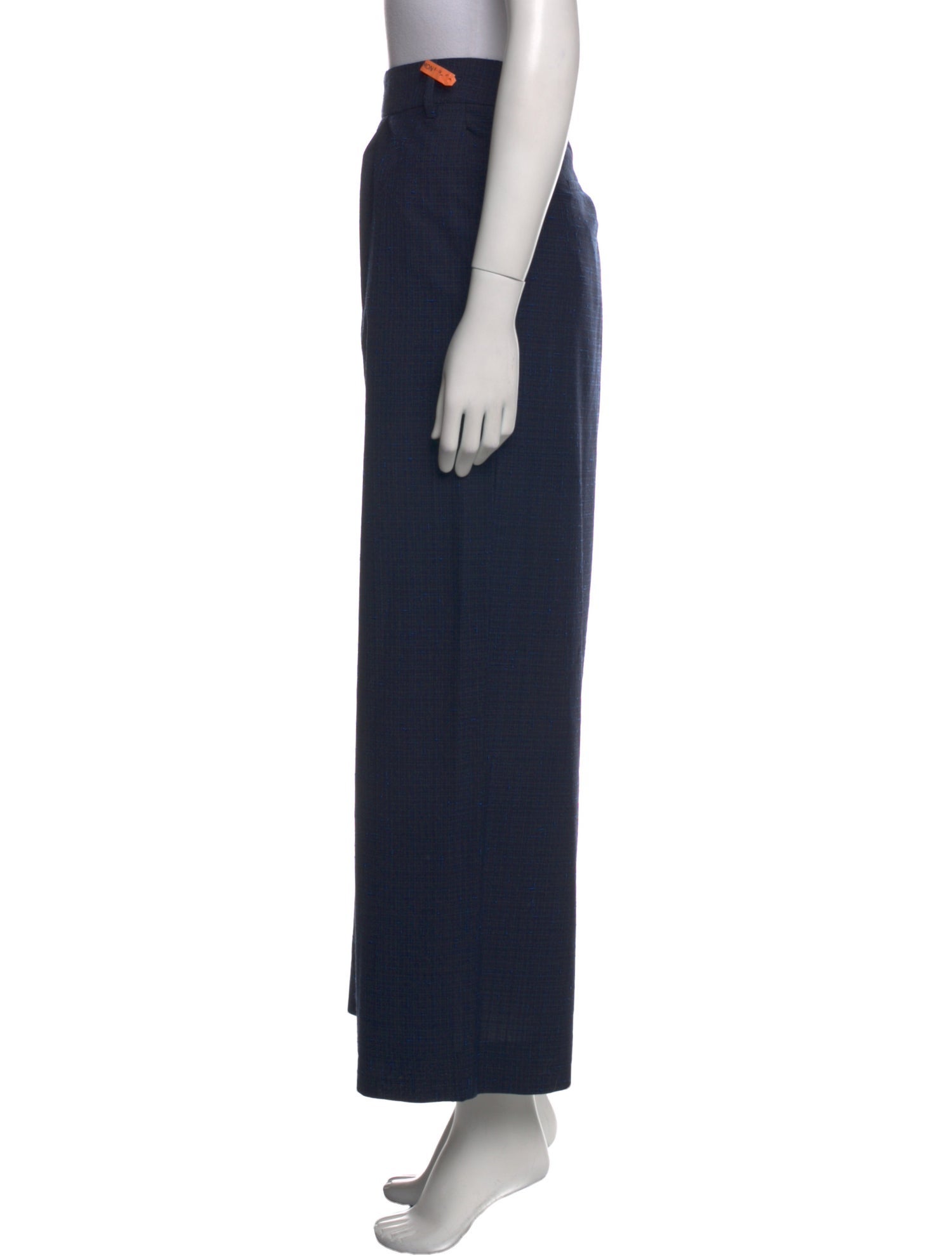 Tibi Virgin Wool Wide Leg Pants