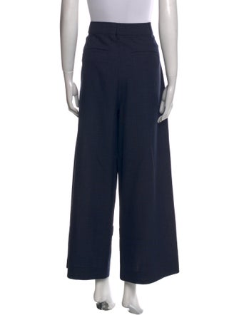 Tibi Virgin Wool Wide Leg Pants