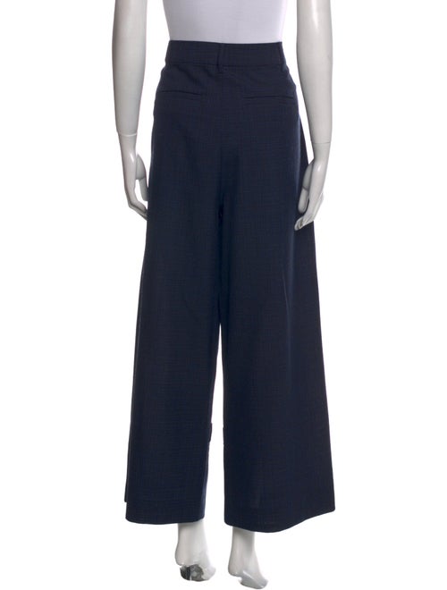 Tibi Virgin Wool Wide Leg Pants