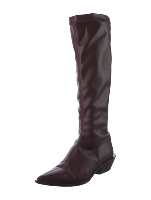 Tibi Leather Riding Boots