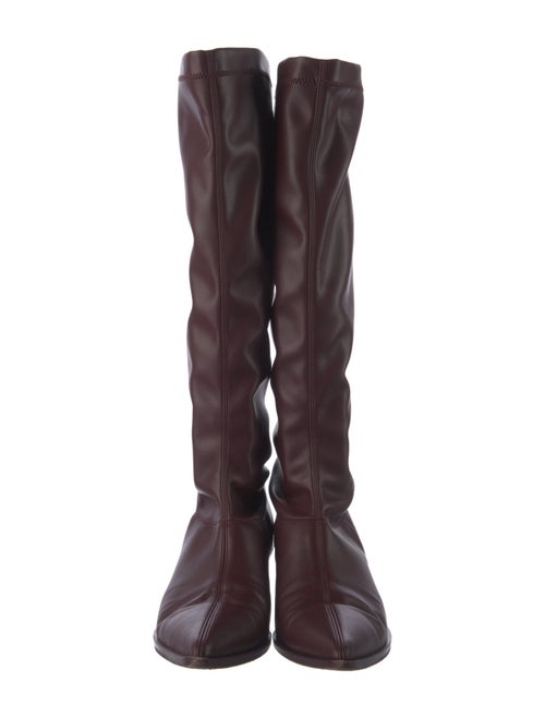 Tibi Leather Riding Boots