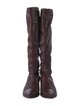 Tibi Leather Riding Boots