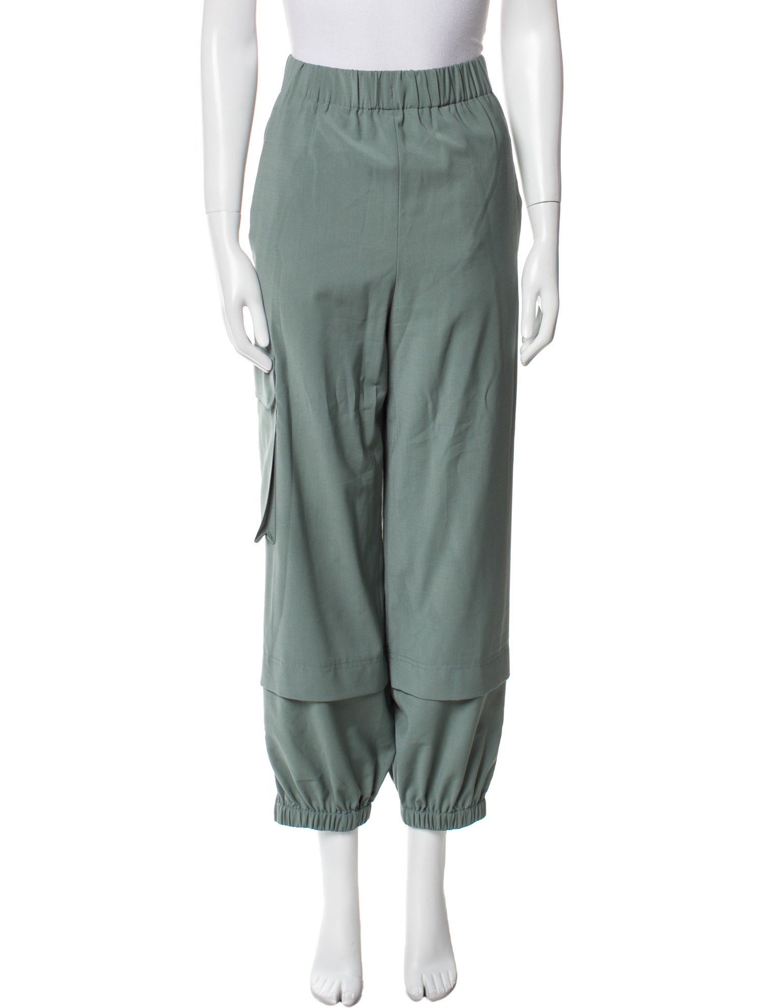 Tibi Straight Leg Pants