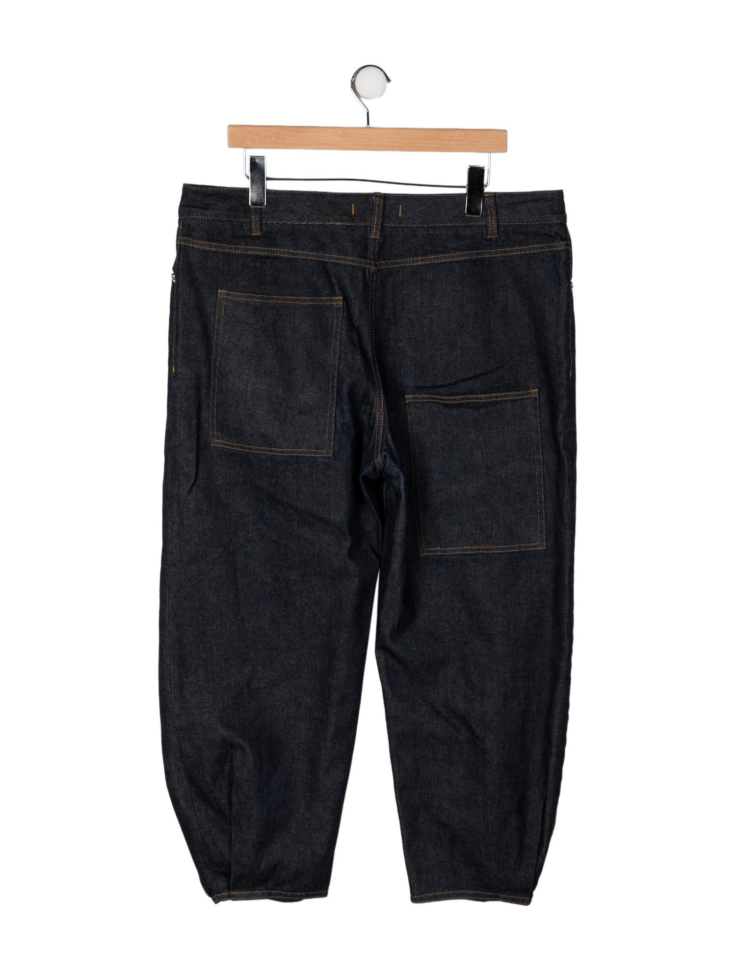 Tibi Mid-Rise Straight Leg Jeans