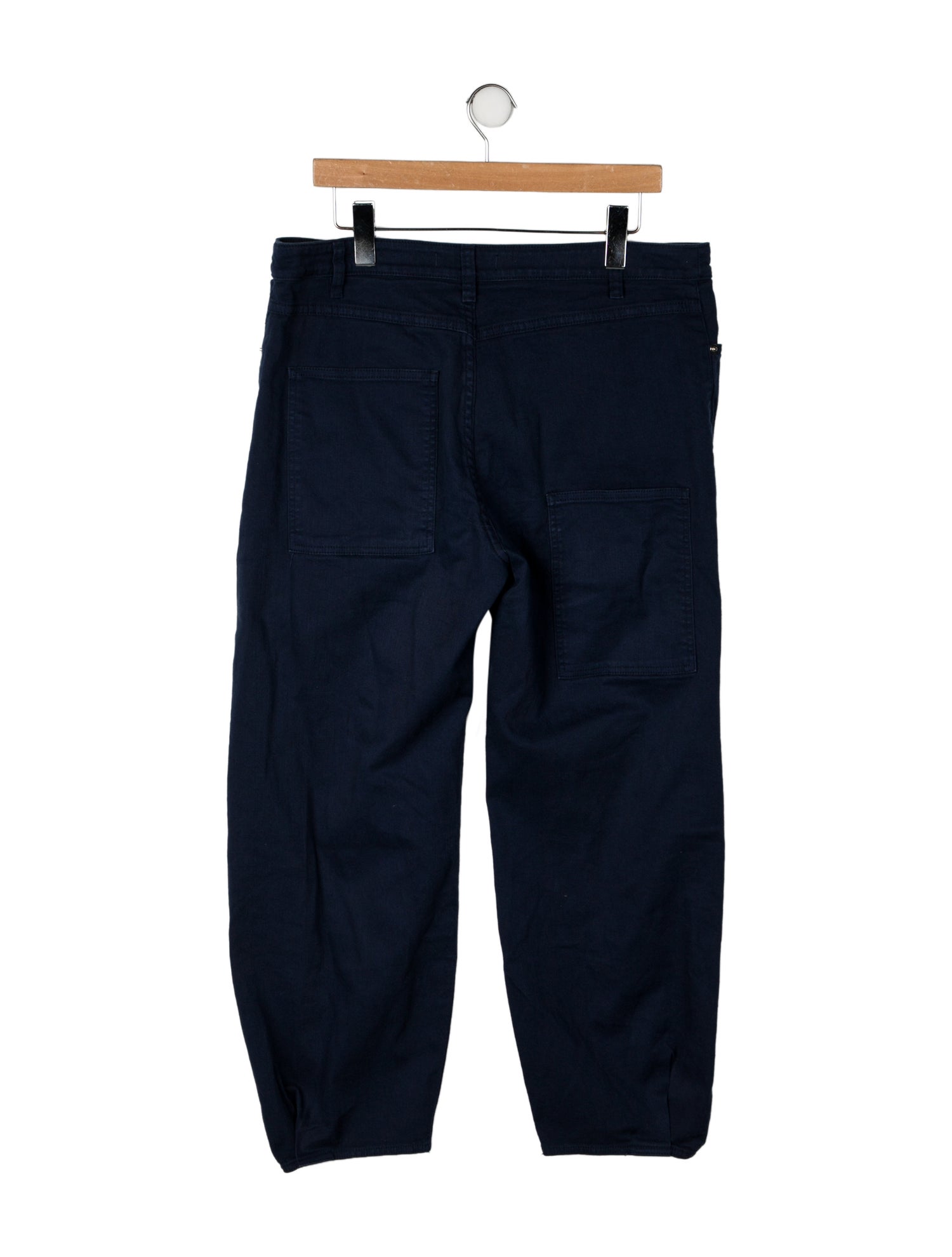 Tibi Mid-Rise Straight Leg Jeans