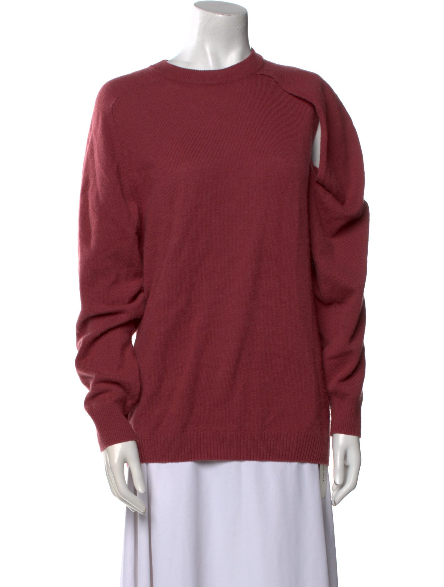 Tibi Cashmere Crew Neck Sweater