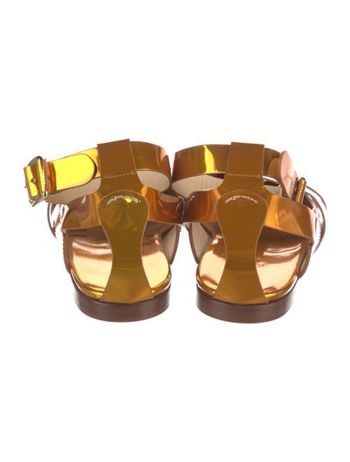 Tibi Patent Leather Slingback Flats