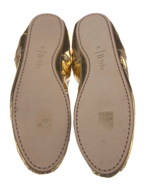 Tibi Patent Leather Ballet Flats