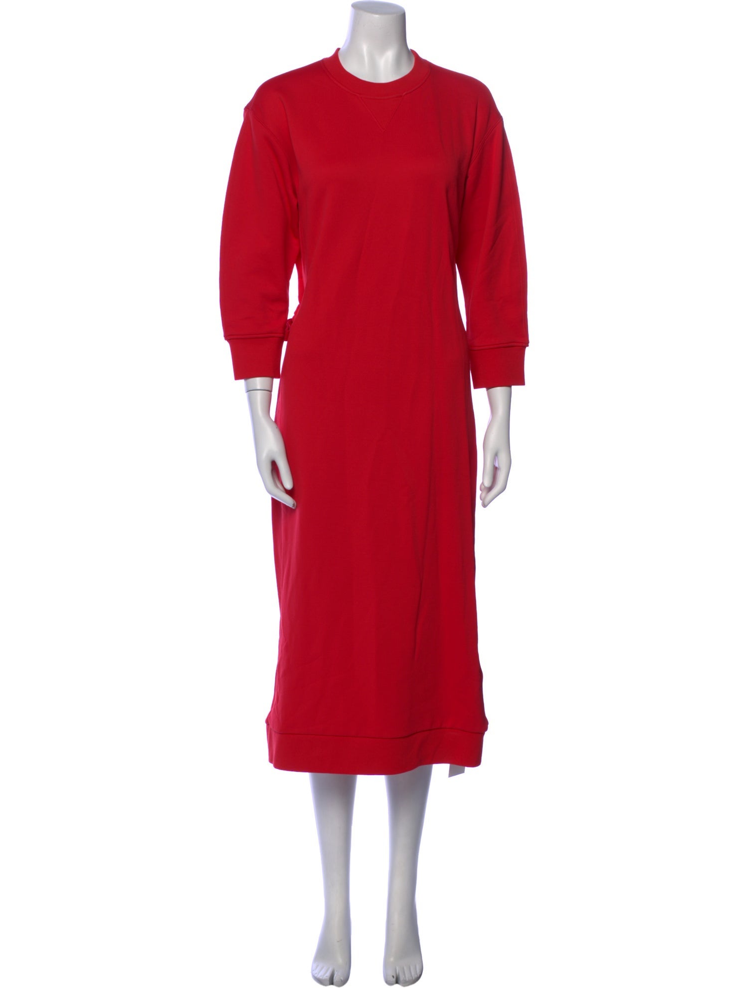 Tibi Crew Neck Long Dress