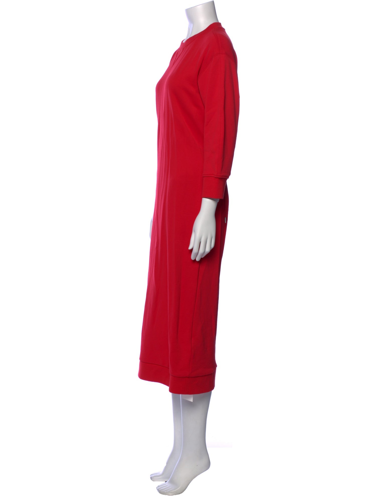 Tibi Crew Neck Long Dress