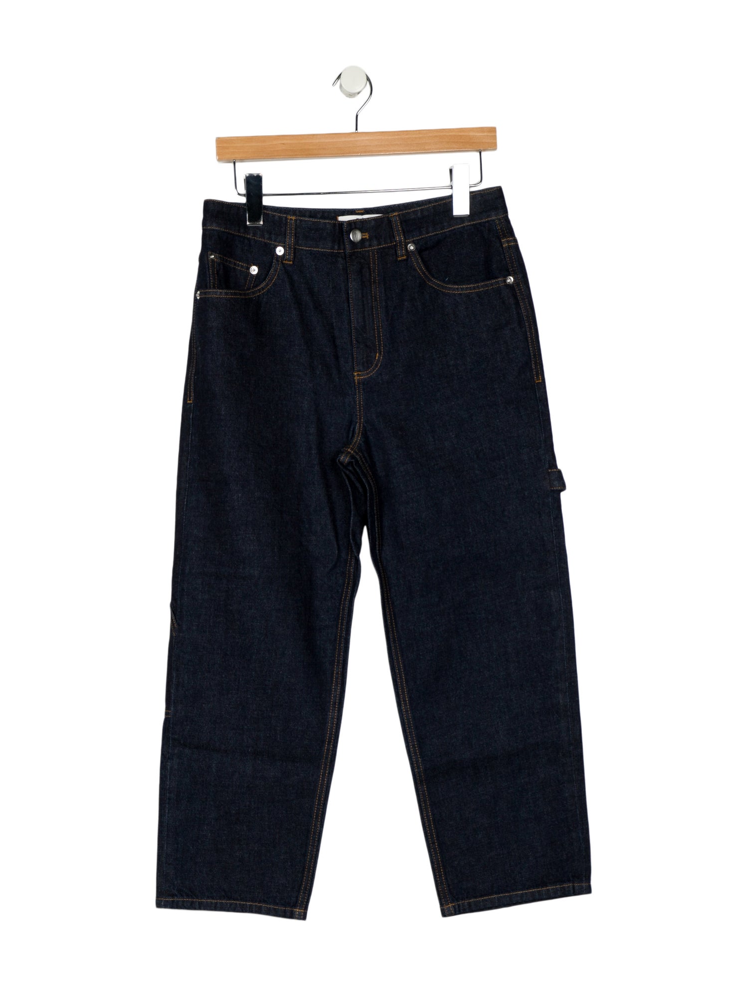 Tibi High-Rise Straight Leg Jeans w/ Tags
