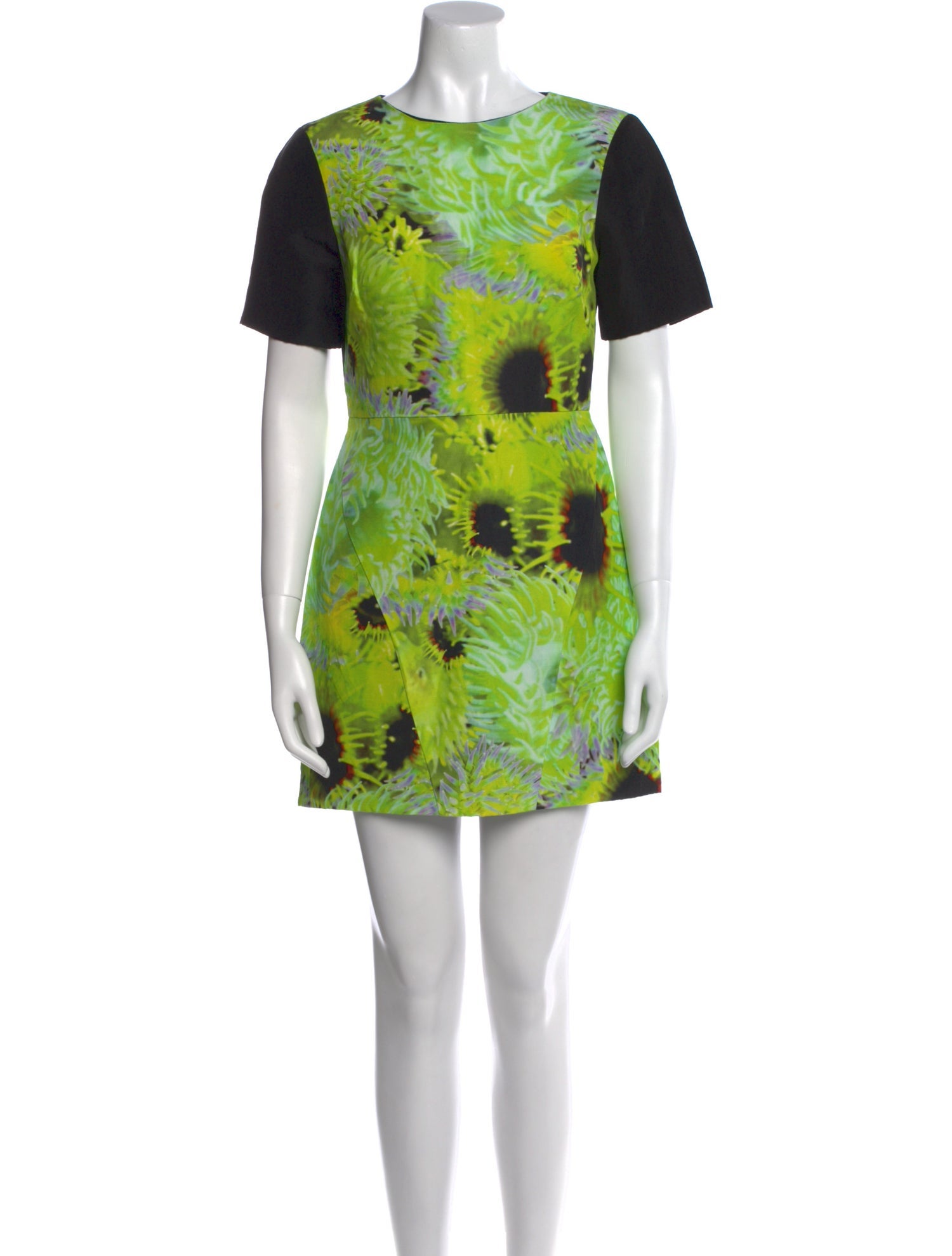 Tibi Printed Mini Dress