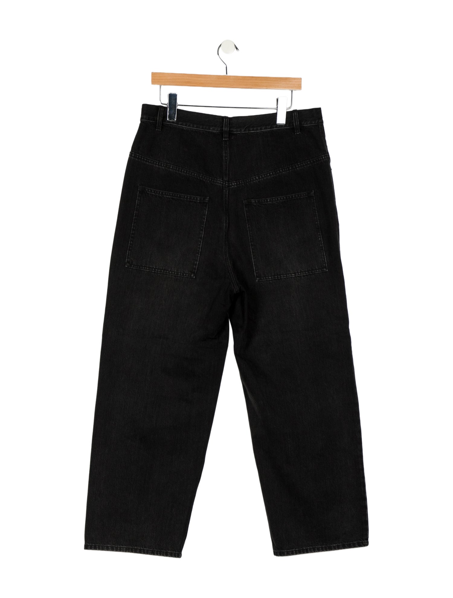 Tibi High-Rise Wide Leg Jeans