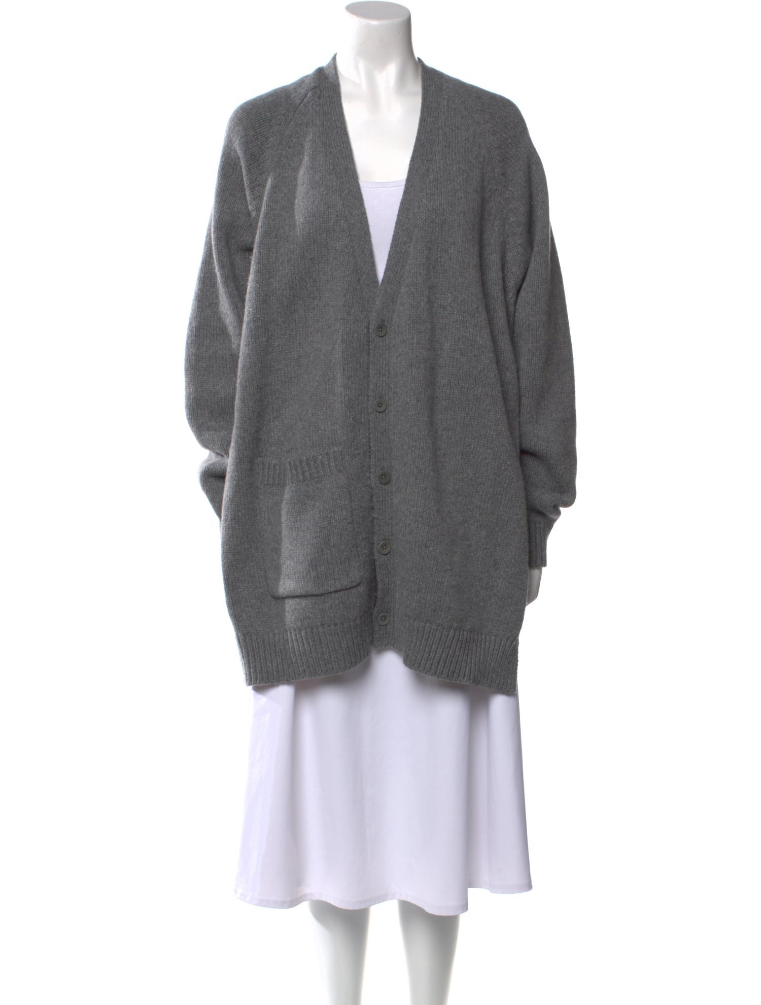 Tibi Wool V-Neck Sweater