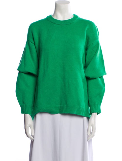 Tibi Wool Crew Neck Sweater