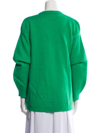 Tibi Wool Crew Neck Sweater