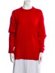 Tibi Lambswool Crew Neck Sweater
