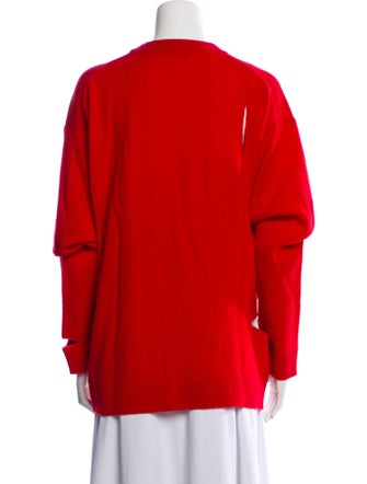 Tibi Lambswool Crew Neck Sweater